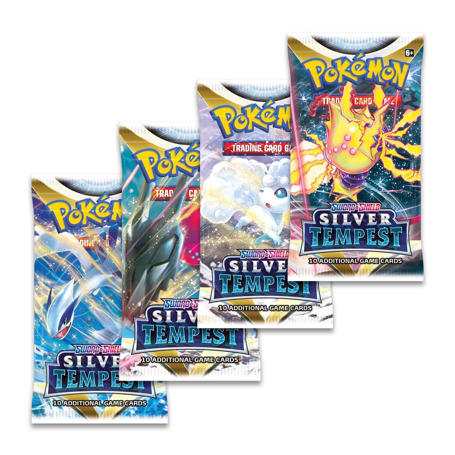 Pokemon Booster Pack (10 Cards) - Sword & Shield - Silver Tempest - Hobby Champion Inc