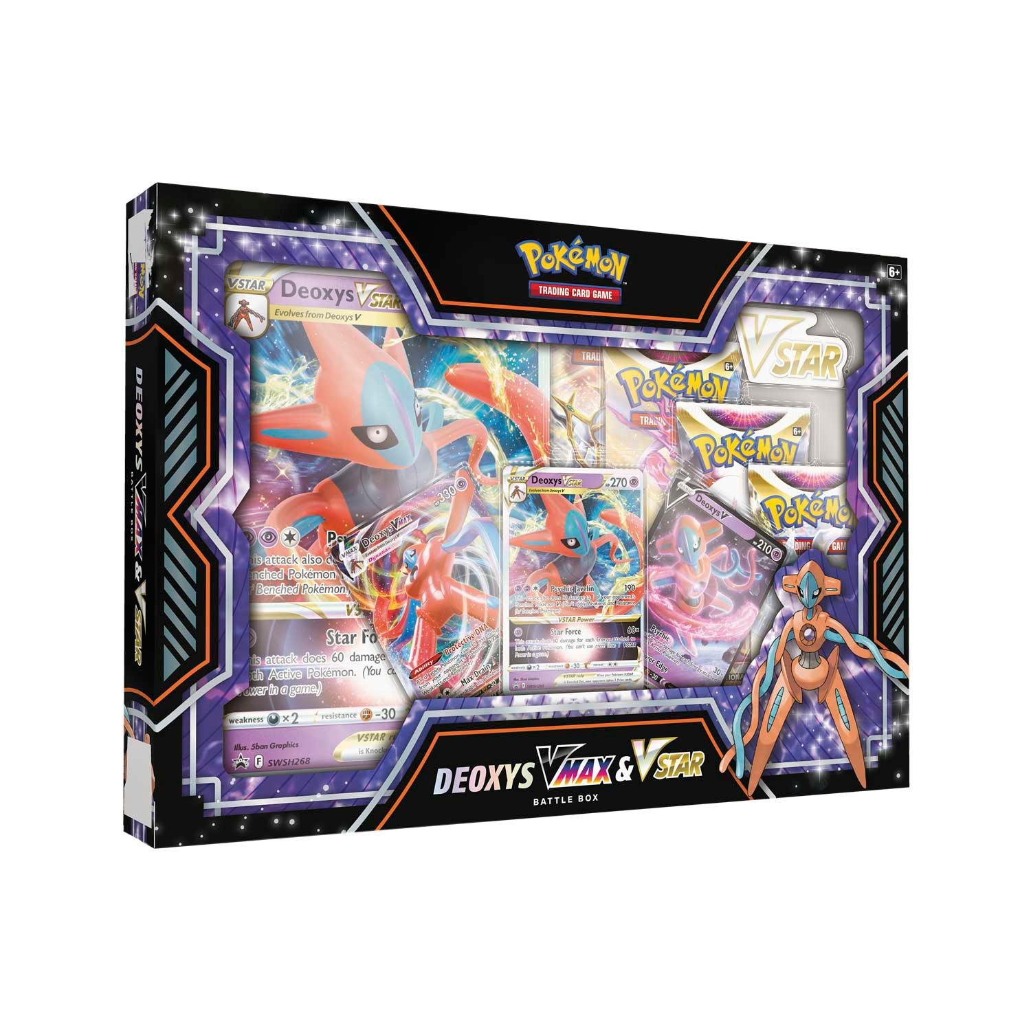 Pokemon Box - Deoxys VMAX & VSTAR Battle Box - Hobby Champion Inc