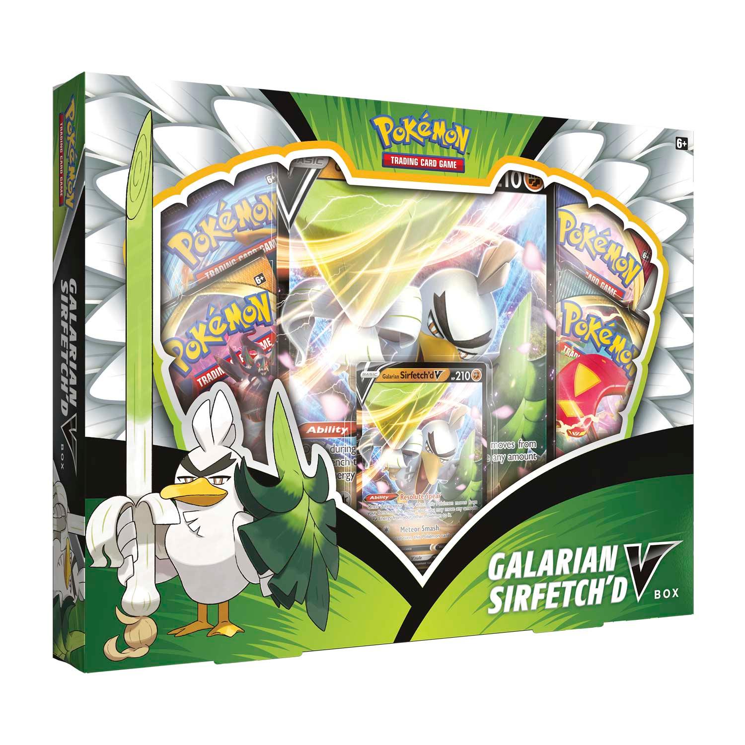 Pokemon Box - Galarian Sirfetch'd V - Hobby Champion Inc
