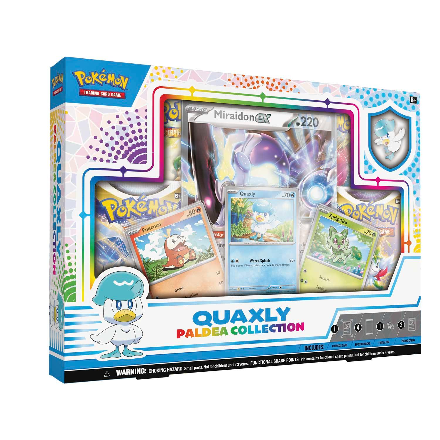 Pokemon Box - Paldea Collection - Quaxly - Hobby Champion Inc