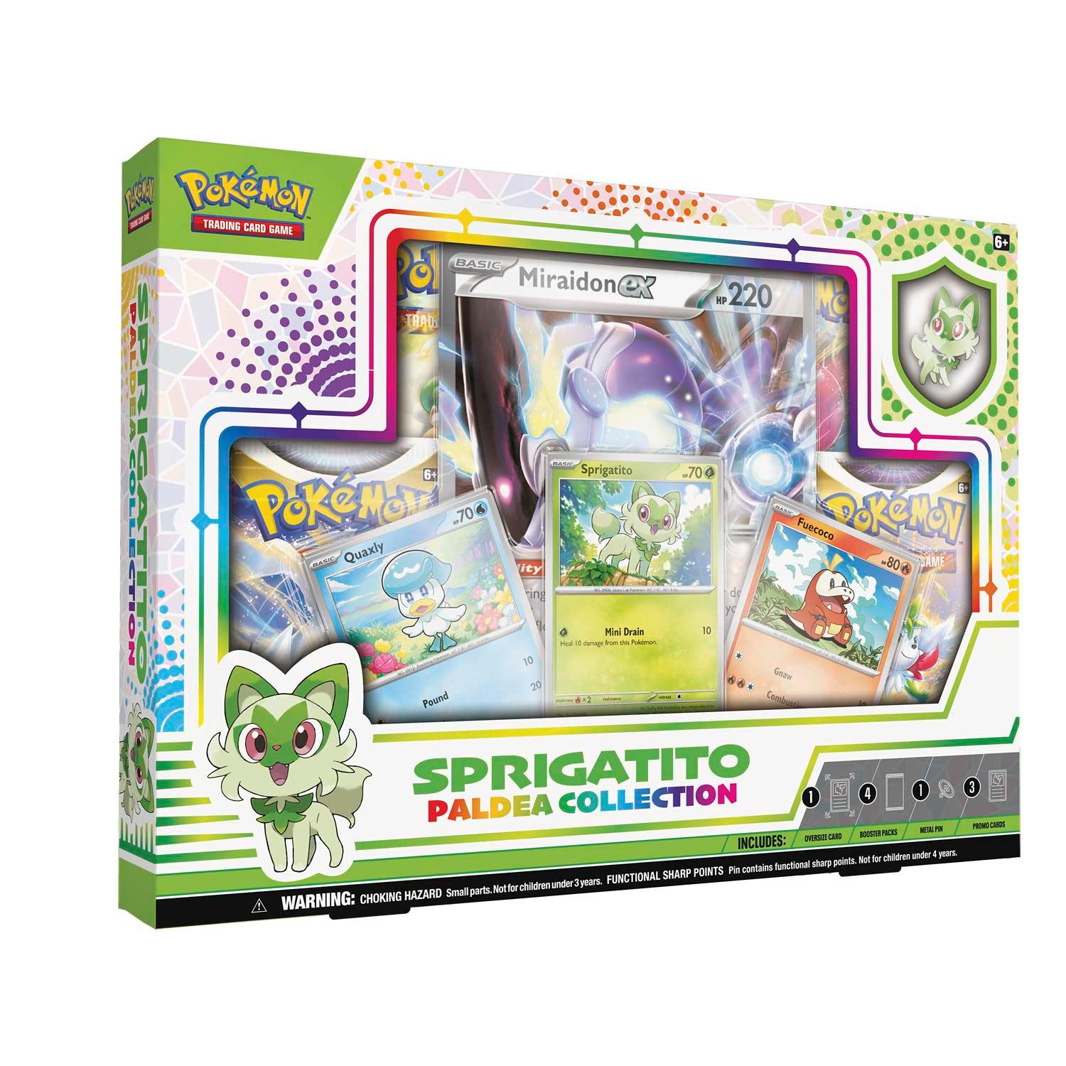 Pokemon Box - Paldea Collection - Sprigatito - Hobby Champion Inc