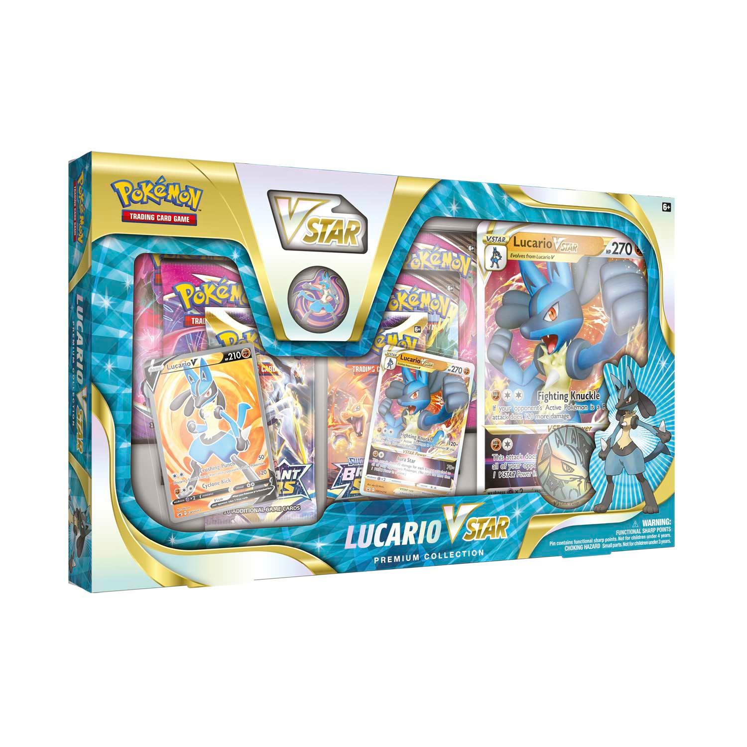 Pokemon Box - Premium Collection - Lucario VSTAR - Hobby Champion Inc