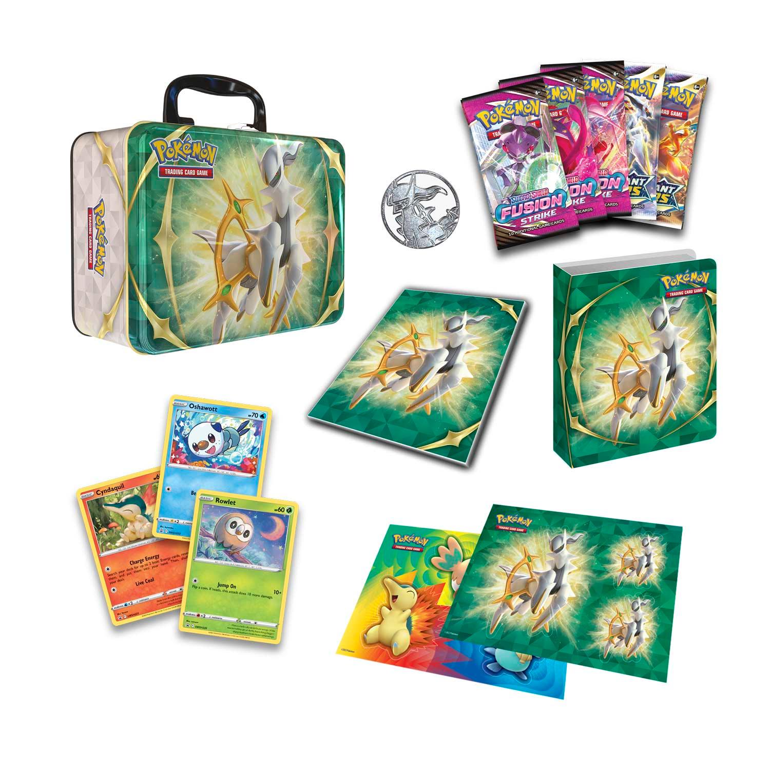 Pokemon Collector Chest (Lunch Box) - 2022 (Spring) - Arceus on Cover - Hobby Champion Inc