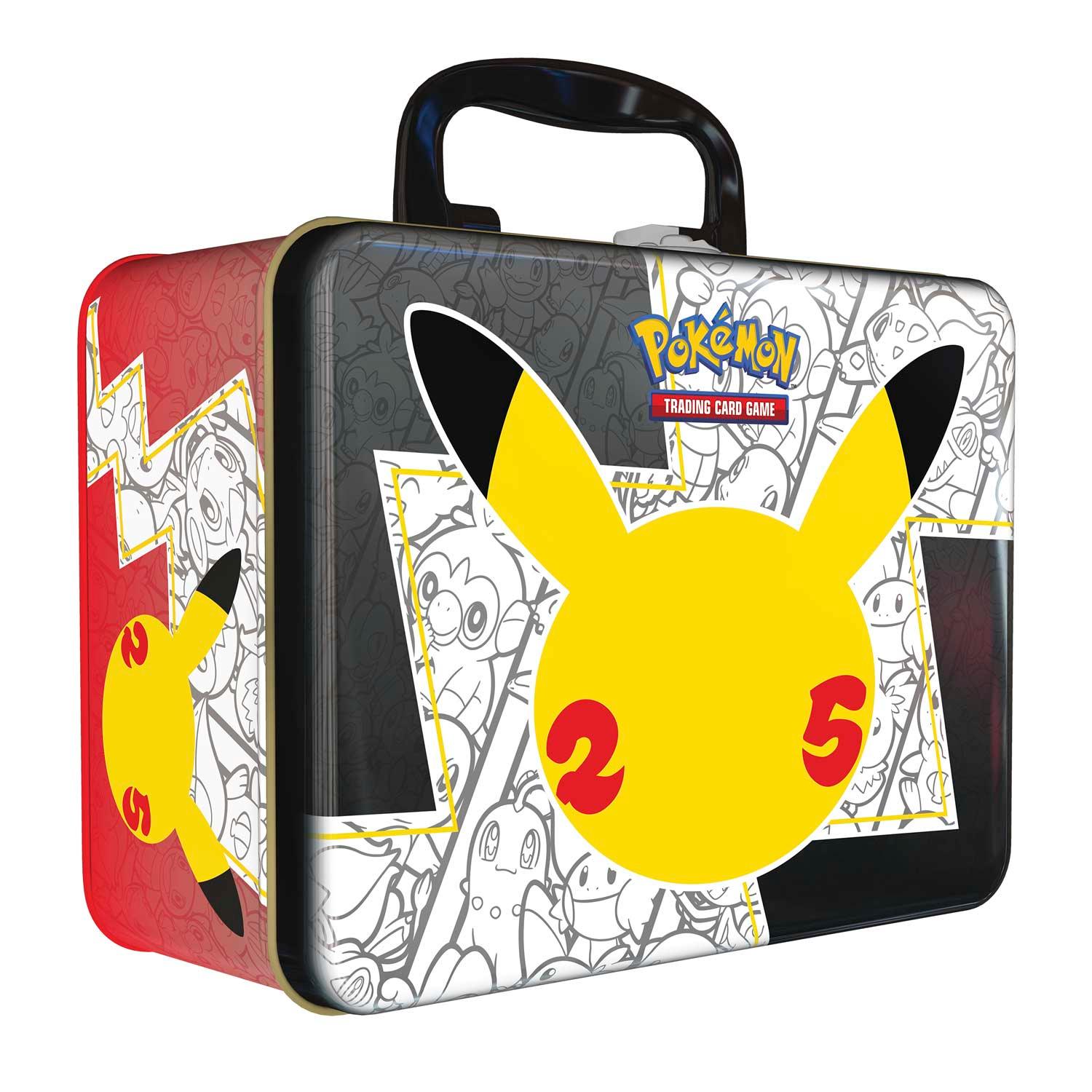 Pokemon Collector Chest (Lunch Box) - Celebrations - Pikachu on Cover - Hobby Champion Inc