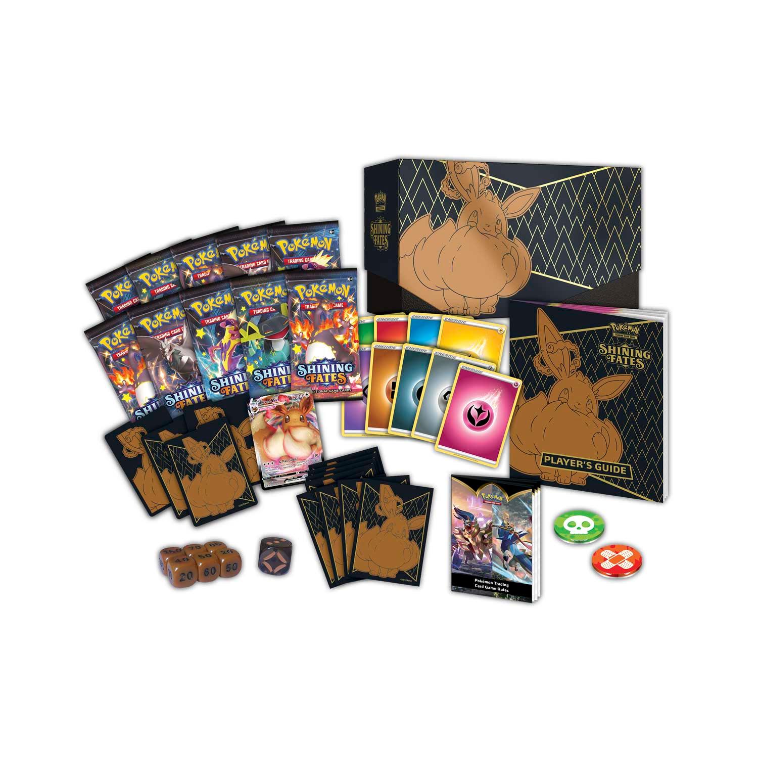 Pokemon Elite Trainer Box (ETB) - Shining Fates (Eevee on Cover) - Hobby Champion Inc