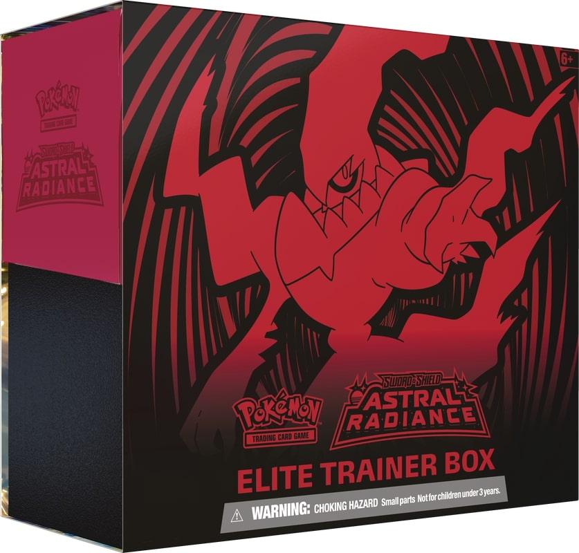 Pokemon Elite Trainer Box (ETB) - Sword & Shield - Astral Radiance (Darkrai on Cover) - Hobby Champion Inc
