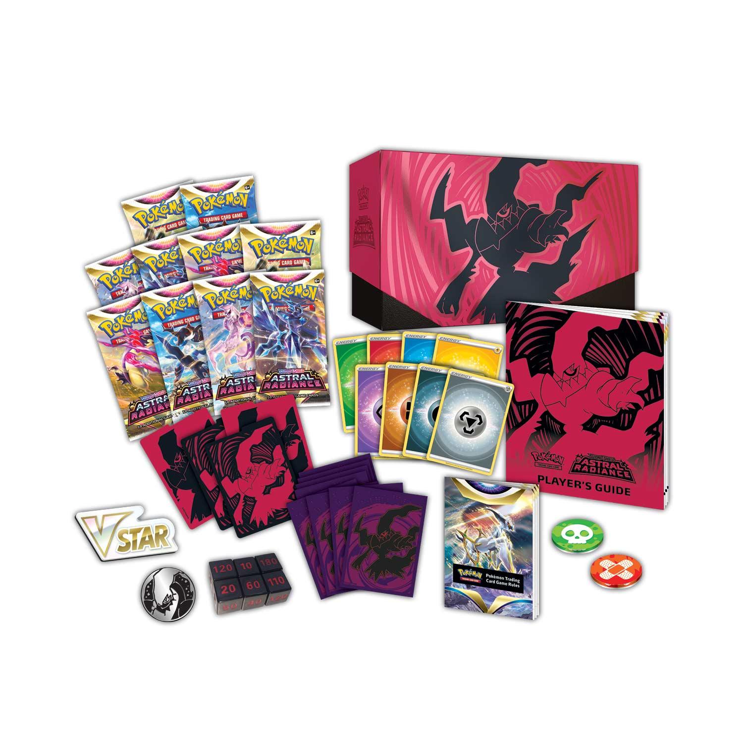 Pokemon Elite Trainer Box (ETB) - Sword & Shield - Astral Radiance (Darkrai on Cover) - Hobby Champion Inc