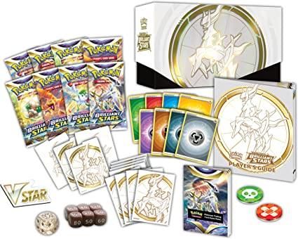 Pokemon Elite Trainer Box (ETB) - Sword & Shield - Brilliant Stars (Arceus on Cover) le - Hobby Champion Inc