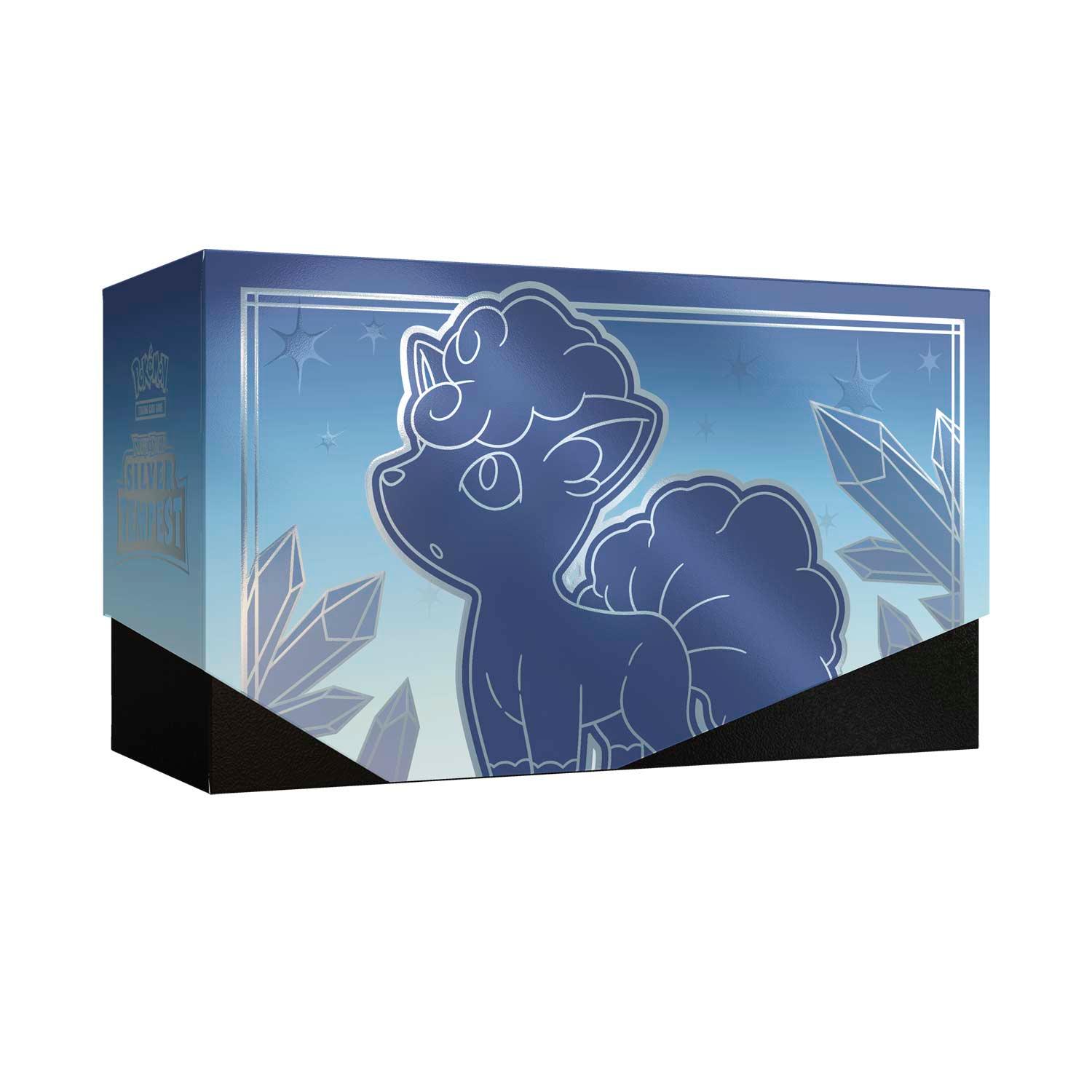 Pokemon Elite Trainer Box (ETB) - Sword & Shield - Silver Tempest (Alolan Vulpix on Cover) - Hobby Champion Inc