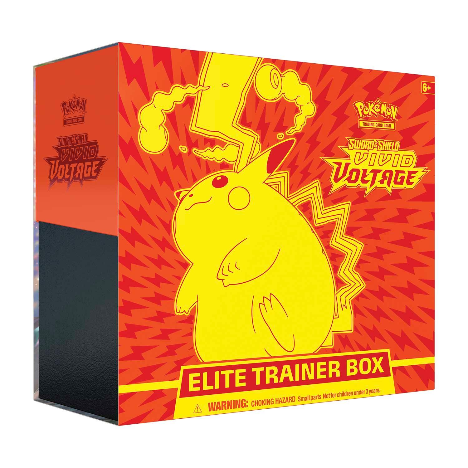 Pokemon Elite Trainer Box (ETB) - Sword & Shield - Vivid Voltage (Pikachu on Cover) - Hobby Champion Inc