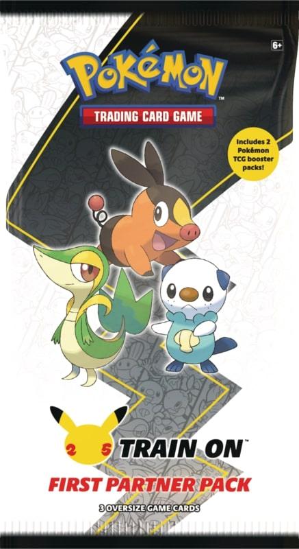 Pokemon First Partner Pack (2 Booster Packs & 3 Jumbo Cards) - Unova (Featuring Snivy, Tepig & Oshawott) - Hobby Champion Inc