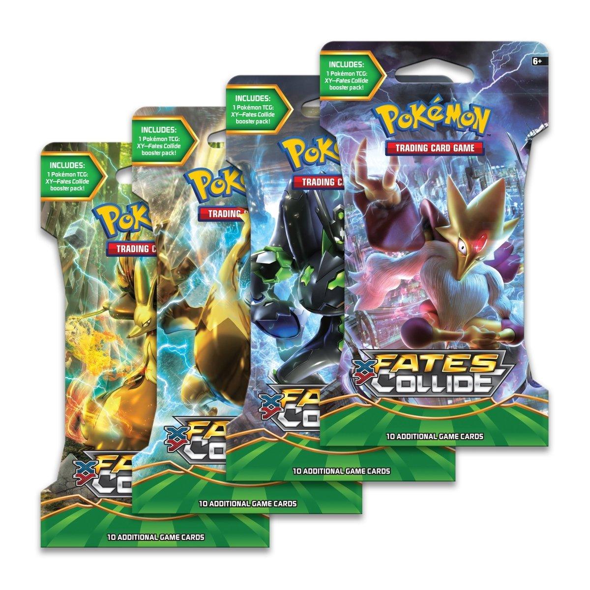 Pokemon Sleeved Booster Pack (10 Cards) - XY - Fates Collide - Hobby Champion Inc