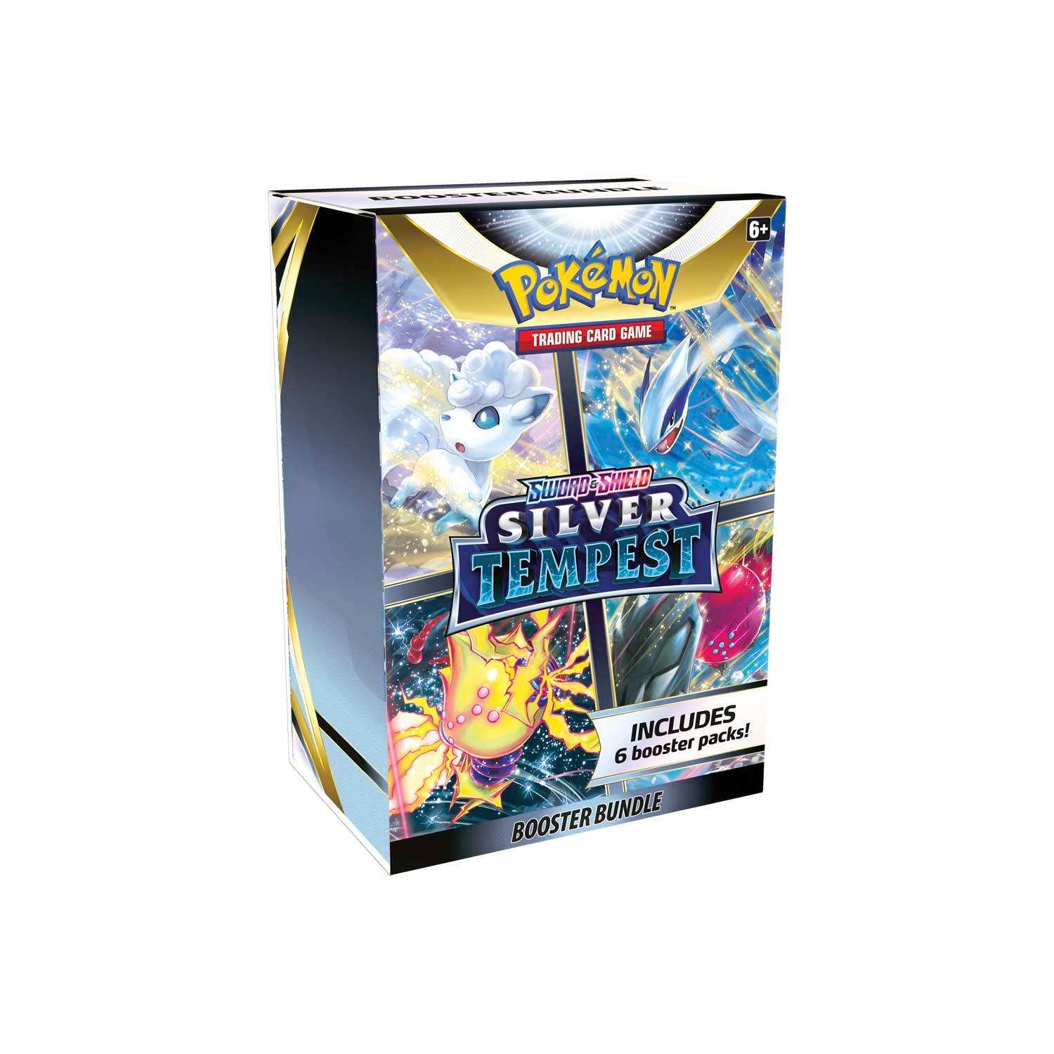 Pokemon - Sword & Shield - Silver Tempest - Booster Bundle (6 Packs) - Hobby Champion Inc