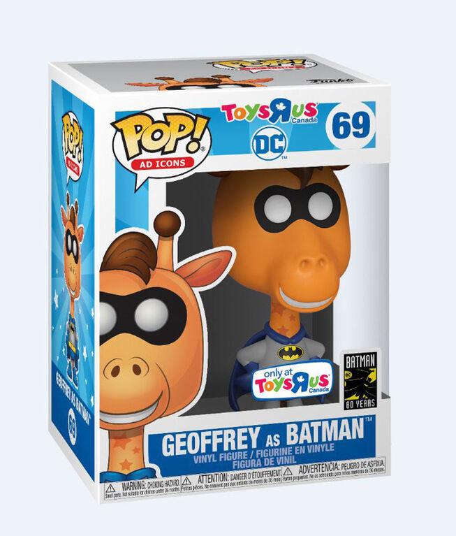Pop! Ad Icons - Toys "R" Us - Geoffrey As Batman - #69 - Toys "R" Us EXCLUSIVE - Hobby Champion Inc