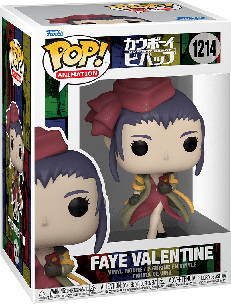 Pop! Animation - Cowboy Bepop - Faye Valentine - #1214 - Hobby Champion Inc