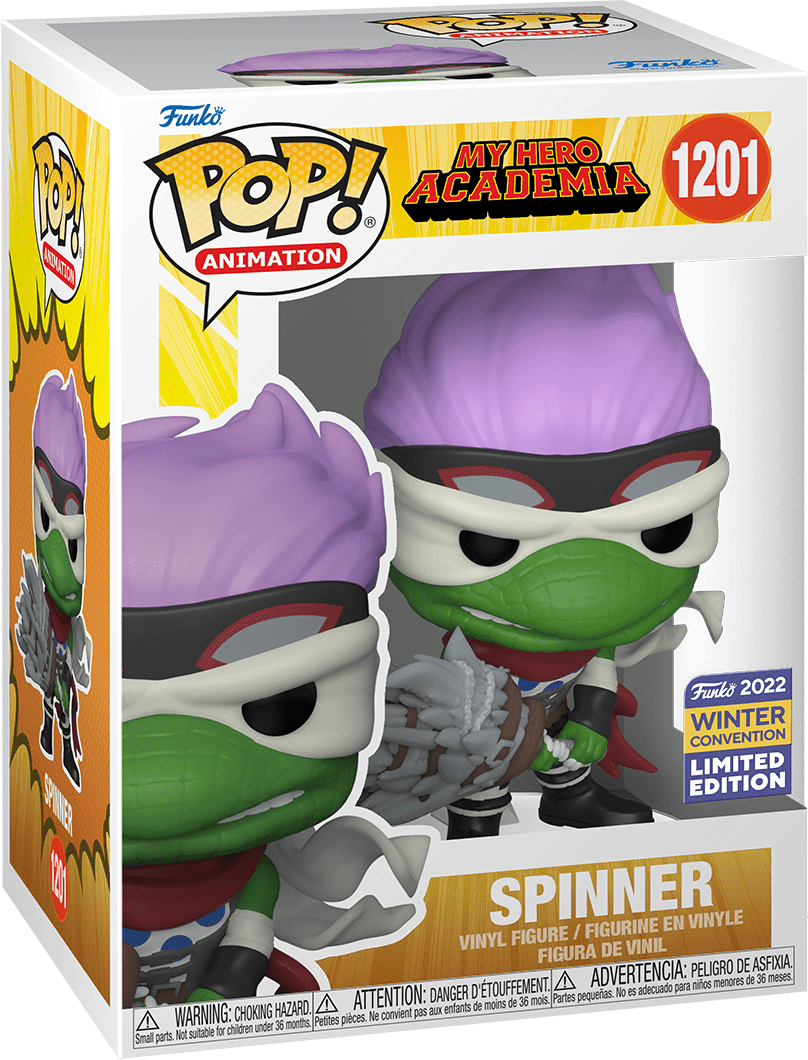 Pop! Animation - My Hero Academia - Spinner - #1201 - 2022 Winter Convention LIMITED Edition - Hobby Champion Inc