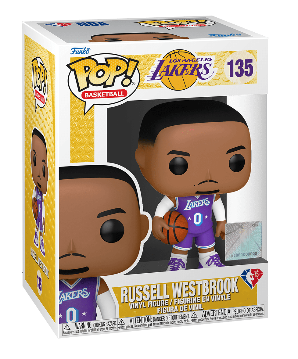 Pop! Basketball - NBA Los Angeles Lakers - Russell Westbrook - #135 - Hobby Champion Inc