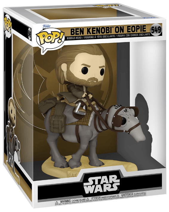 Pop! Deluxe - Star Wars - Ben Kenobi On Eopie - #549 - Hobby Champion Inc