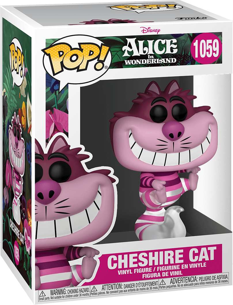 Pop! Disney - Alice In Wonderland - Cheshire Cat - #1059 - Hobby Champion Inc