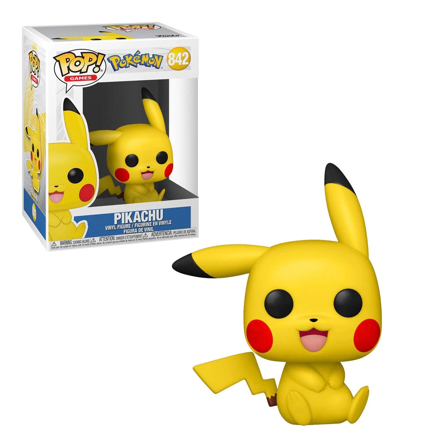 Pop! Games - Pokemon - Pikachu - #842 - Hobby Champion Inc