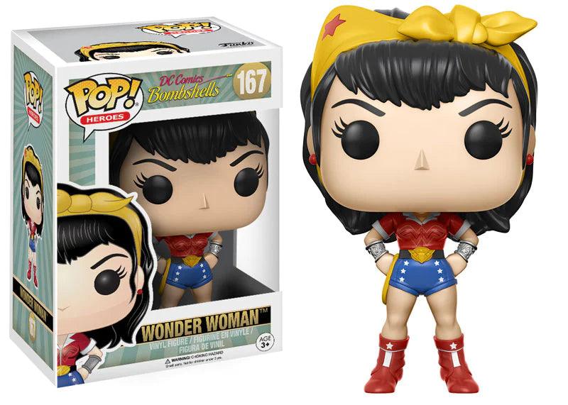 Pop! Heroes - DC Comics Bombshells - Wonder Woman - #167 - Hobby Champion Inc