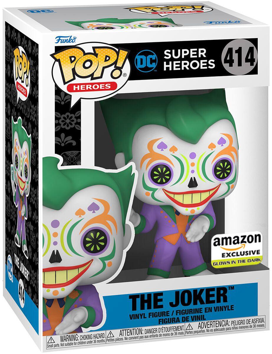 Pop! Heroes - DC - The Joker - #414 - Glow In The Dark & Amazon EXCLUSIVE - Hobby Champion Inc