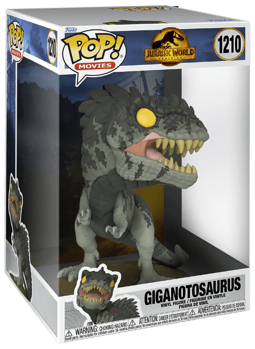 Pop! Jumbo - Movies - Jurassic World Dominion - Giganotosaurus - #1210 - Hobby Champion Inc