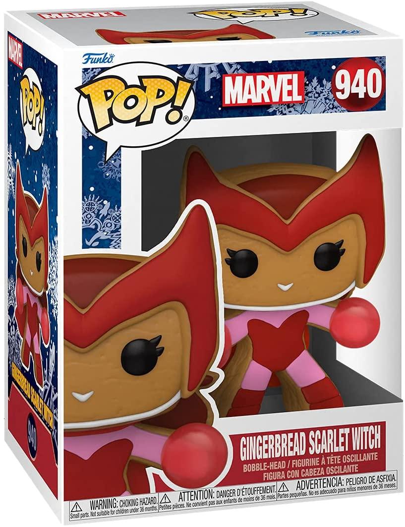 Pop! Marvel - Christmas Holidays - Gingerbread Scarlet Witch - #94 - Hobby Champion Inc
