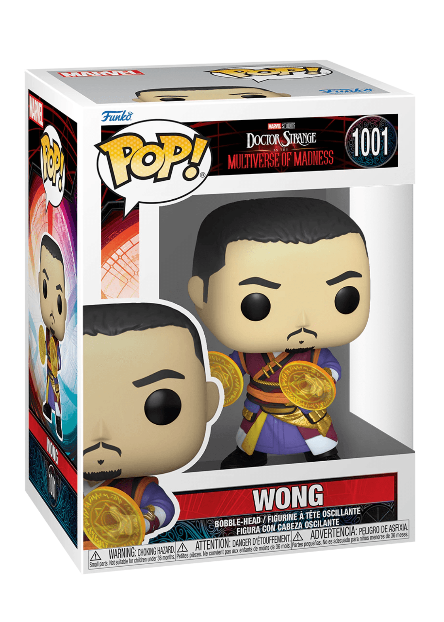 Pop! Marvel - Doctor Strange In The Multiverse Of Madness - Wong - #1001 - Hobby Champion Inc