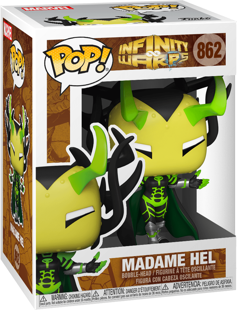 Pop! Marvel - Infinity Warps - Madame Hel - #862 - Hobby Champion Inc