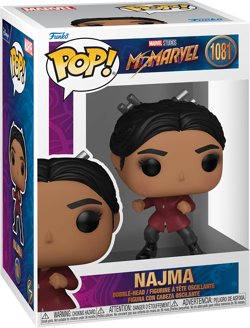 Pop! Marvel - Ms. Marvel - Najma - #1081 - Hobby Champion Inc