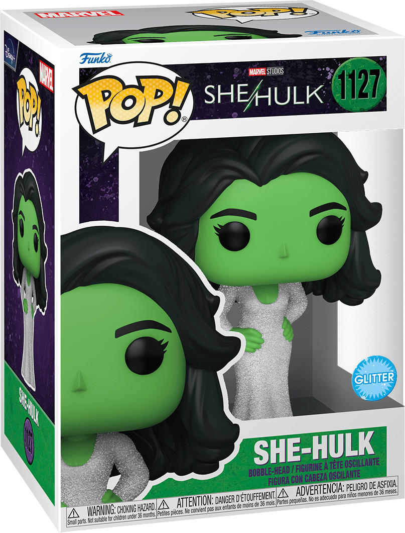 Pop! Marvel - She-Hulk - #1127 - GLITTER - Hobby Champion Inc