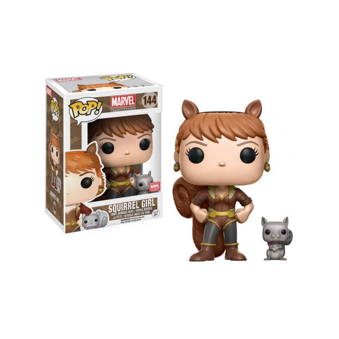 Pop! Marvel - Squirrel Girl - #144 - Marvel Collection Corps EXCLUSIVE - Hobby Champion Inc