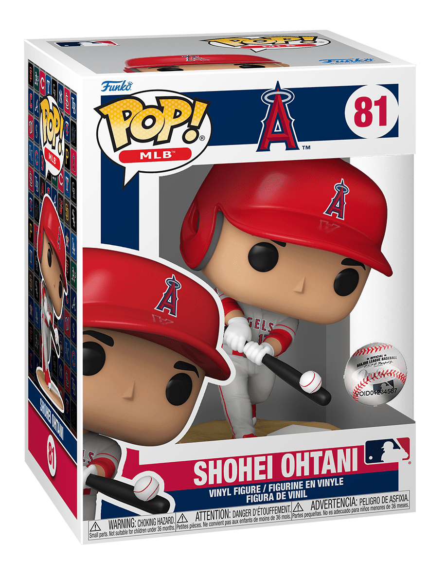 Pop! MLB - Baseball - Los Angeles Angels - Shohei Ohtani - #81 - Hobby Champion Inc