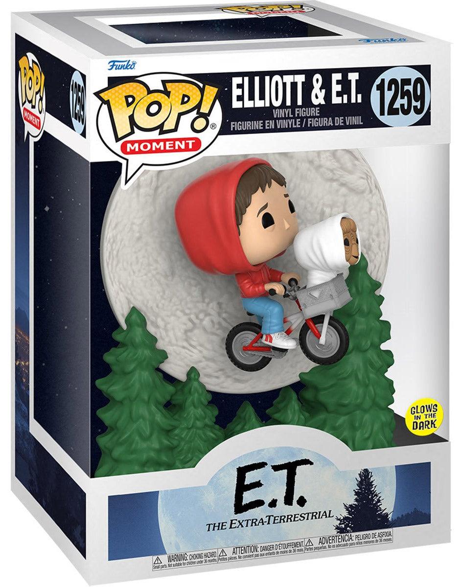 Pop! Moment - Movies - E.T. - Elliott & E.T. - #1259 - Glow In The Dark - Hobby Champion Inc
