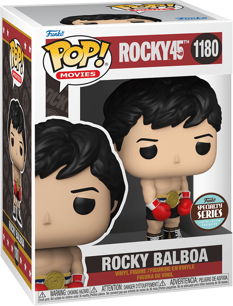 Pop! Movies - Rocky 45th Anniversary - Rocky Balboa - #1180 - Funko SPECIALITY Series LIMITED Edition EXCLUSIVE - Hobby Champion Inc