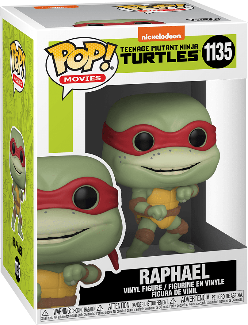Pop! Movies - Teenage Mutant Ninja Turtles - Raphael - #1135 - Hobby Champion Inc