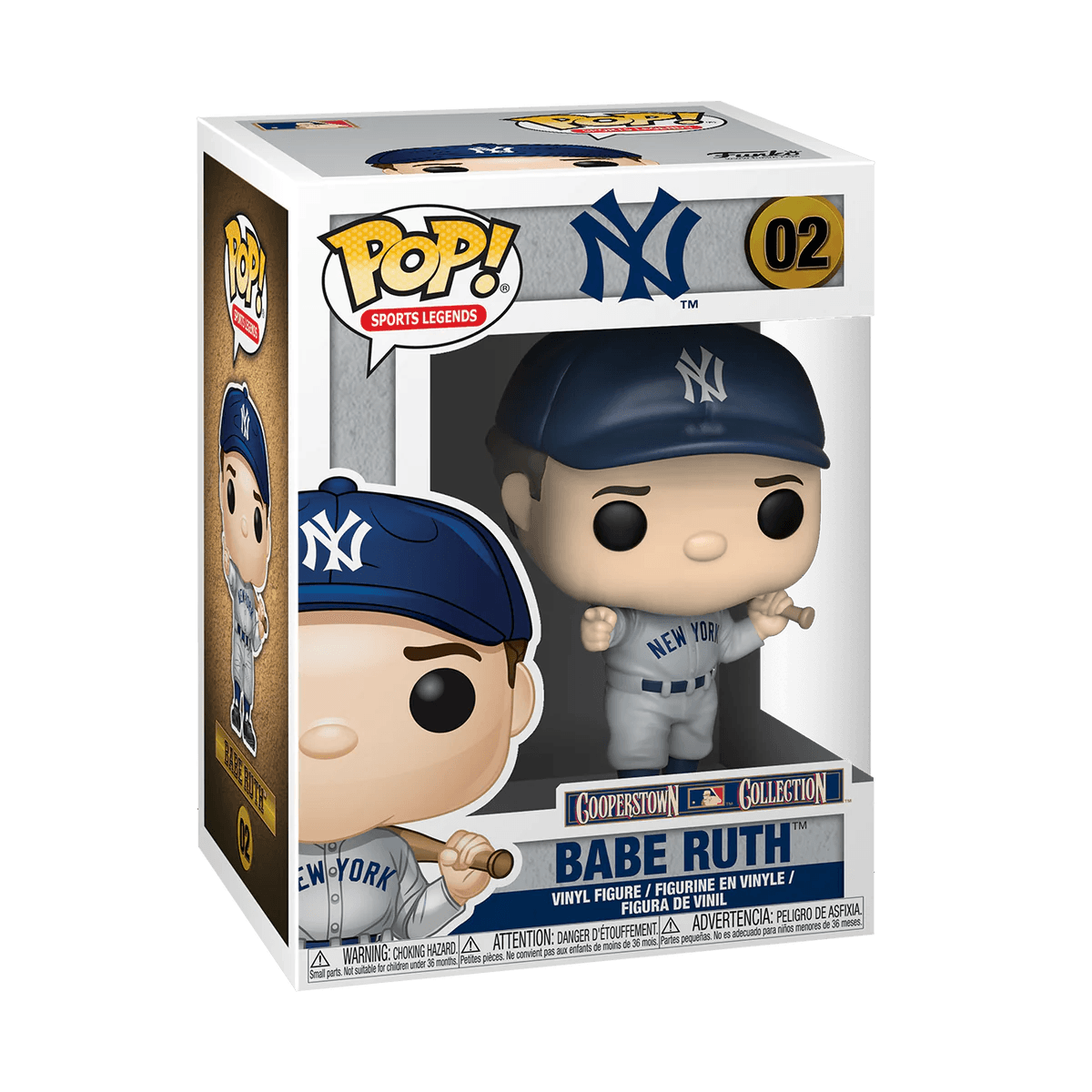 Pop! Sport Legends - Baseball - New York Yankees - Babe Ruth - #02 - Hobby Champion Inc