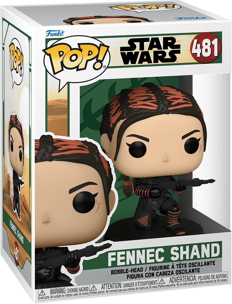 Pop! Star Wars - Fennec Shand - #481 - Hobby Champion Inc