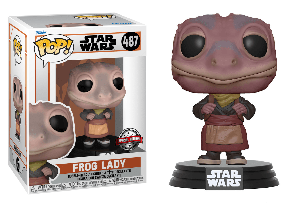 Pop! Star Wars - Frog Lady - #487 - SPECIAL Edition - Hobby Champion Inc