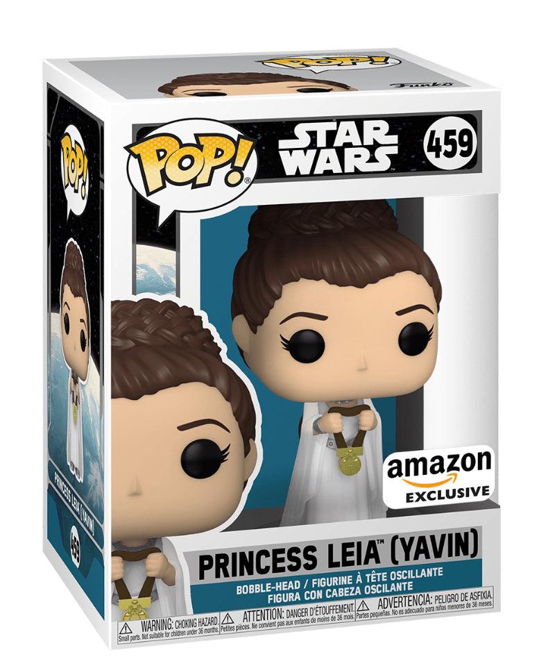 Pop! Star Wars - Princess Leia (Yavin) - #459 - Amazon EXCLUSIVE - Hobby Champion Inc