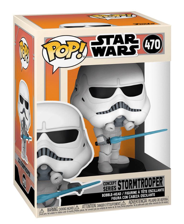 Pop! Star Wars - Stormtrooper (Concept Series) - #470 - Hobby Champion Inc