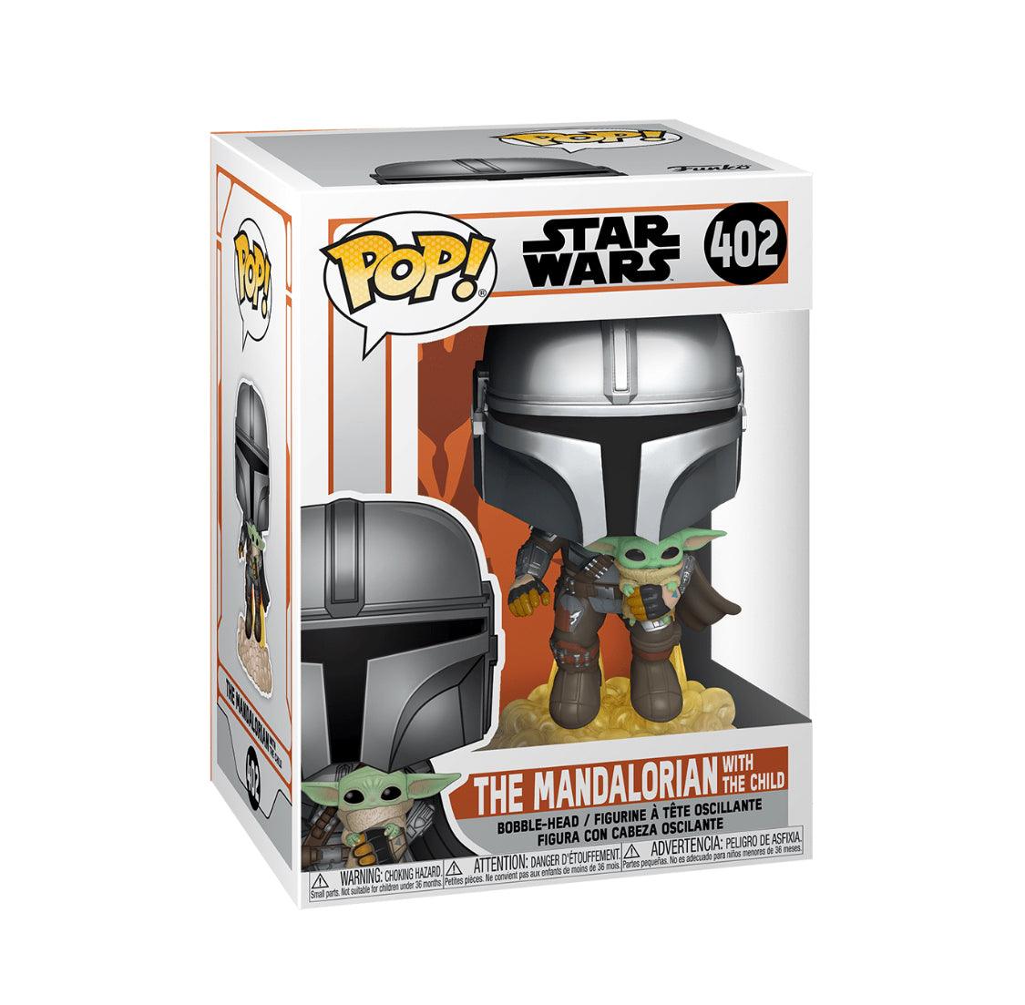 Pop! Star Wars - The Mandalorian With The Child - #402 - Hobby Champion Inc