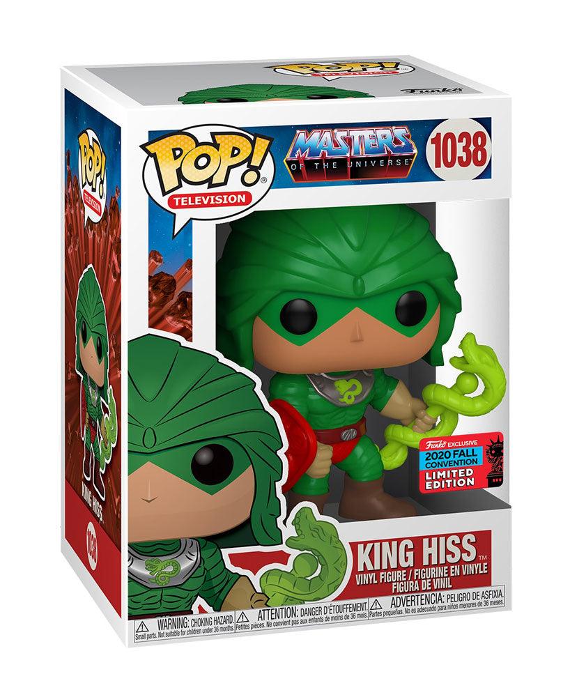 Pop! Television - Master Of The Universe (MOTU) - King Hiss - #1038 - 2020 New York Fall Convention EXCLUSIVE - Hobby Champion Inc