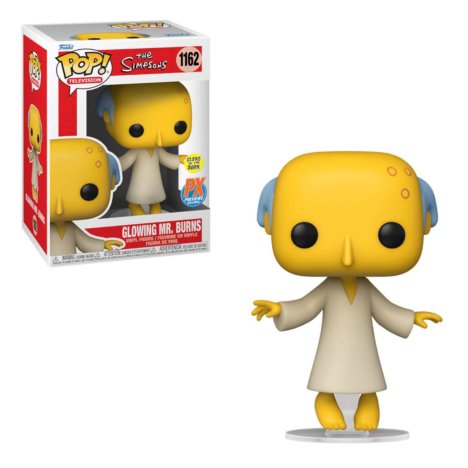 Pop! Television - The Simpsons - #1162 Glowing Mr. Burns - Glow In The Dark & PX Previews EXCLUSIVE - Hobby Champion Inc