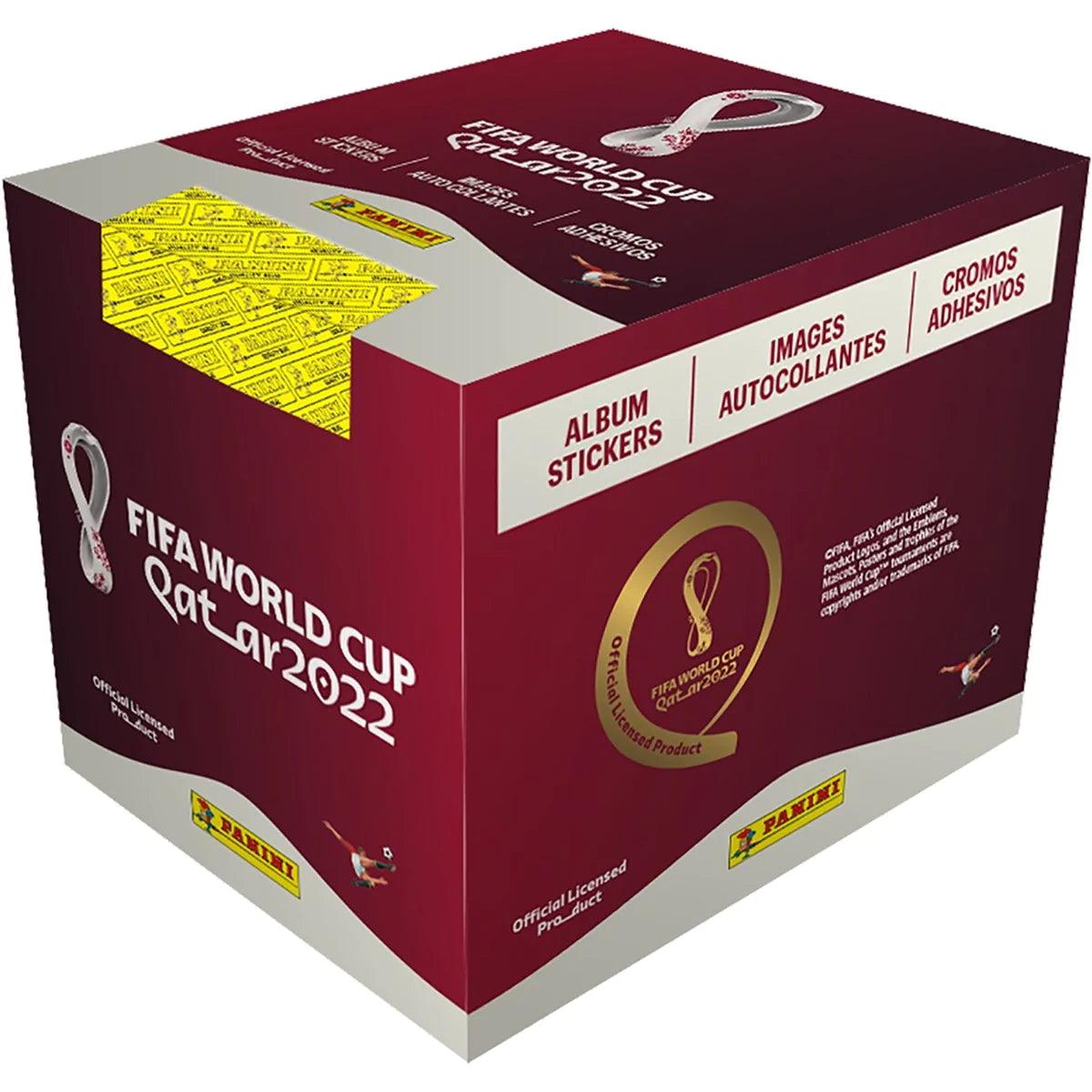 Soccer - 2022 - FIFA World Cup Qatar - Panini - Sticker Box (50 Stickers) - Hobby Champion Inc
