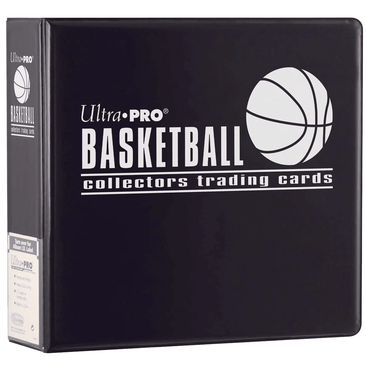 Ultra PRO - Album/Binder/Portfolio - 3" Basketball Trading Card (Black Color) - Hobby Champion Inc