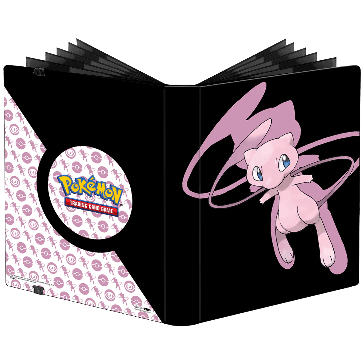 Ultra PRO - Album/Binder/Portfolio 9-Pocket Binder PRO (Holds 360 cards) - Pokemon - Mew - Hobby Champion Inc