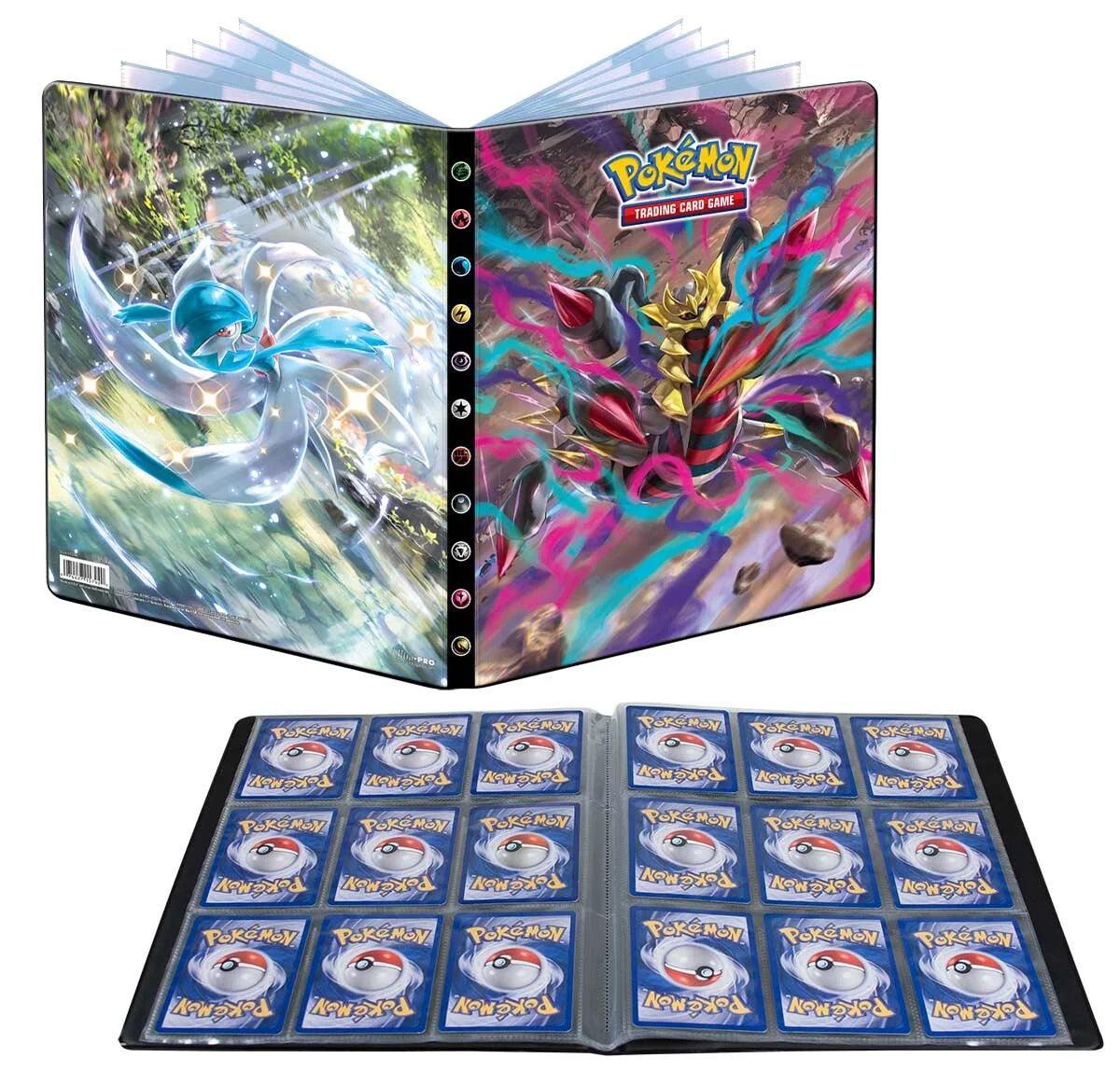 Ultra PRO - Album/Binder/Portfolio 9-Pocket (Holds 252 cards) - Sword & Shield - Lost Origin - Giratina & Gardevoir - Hobby Champion Inc