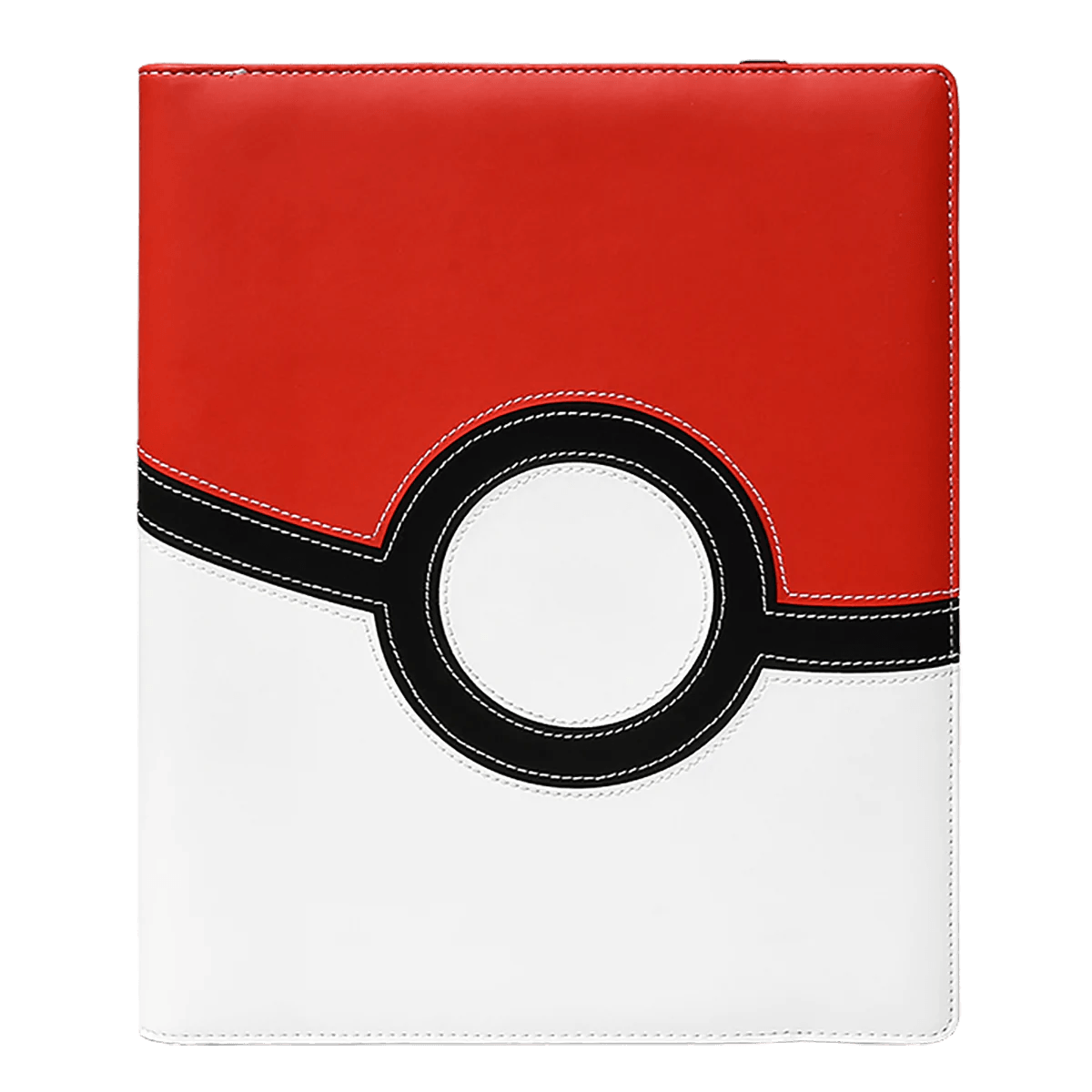 Ultra PRO - Album/Binder/Portfolio 9-Pocket PRO Leather Premium (Holds 360 Cards) - Pokemon - Poké Ball - Hobby Champion Inc
